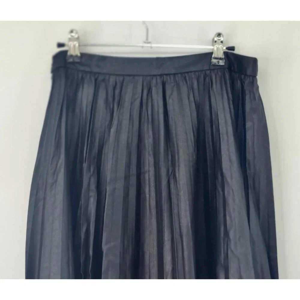 New Banana Republic Long Faux Leather Skirt Size S - Picture 6 of 9